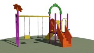 KD-1101 Çocuk Oyun Parkı Klasik Serisi - Görsel 3