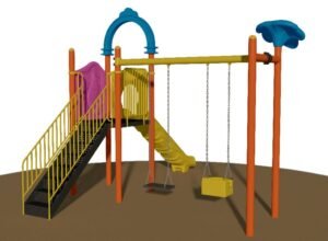 KD-1201 Çocuk Oyun Parkı Klasik Serisi - Görsel 3