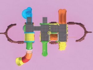 KD-1278 Çocuk Oyun Parkı Gemi Serisi - Görsel 2