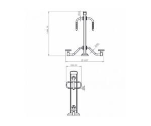 KD-1630 Bel Çevirme Spor Aleti - Görsel 2